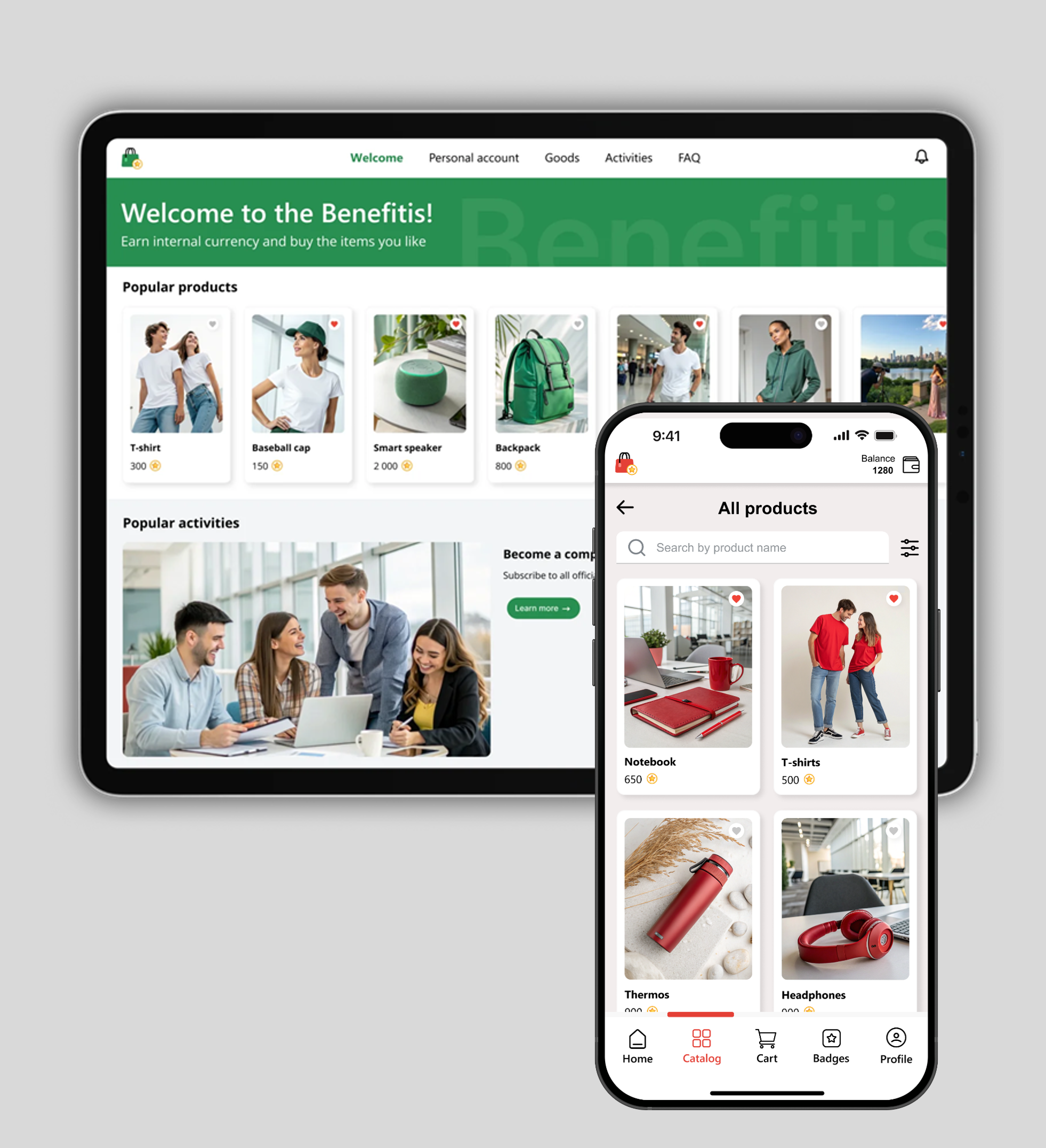 Employee Motivation with Power Apps (Benefitis) — Freedom Pay