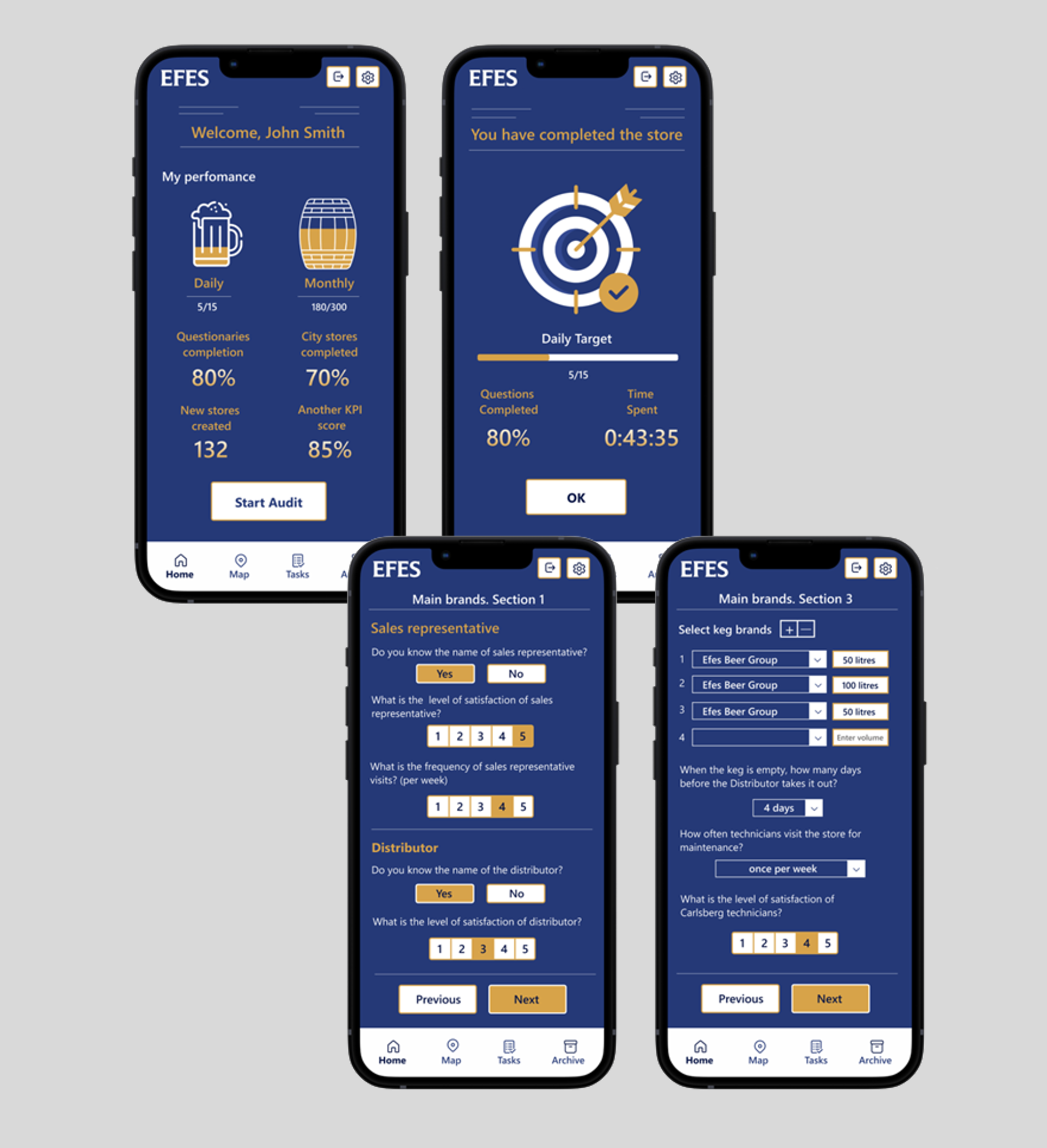 EFES Mobile Retail Audit with Dynamics 365 Business Central